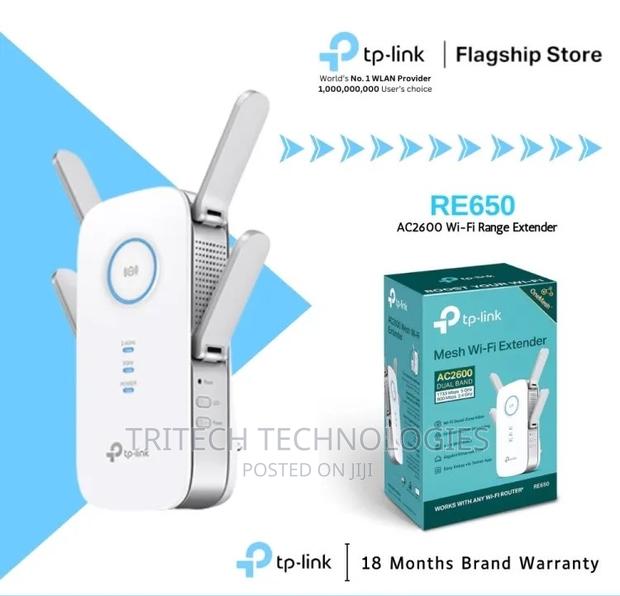 Tp-Link Re650 Ac Wi-Fi Range Extender 1750 MBPS Dual Band · Photo 1