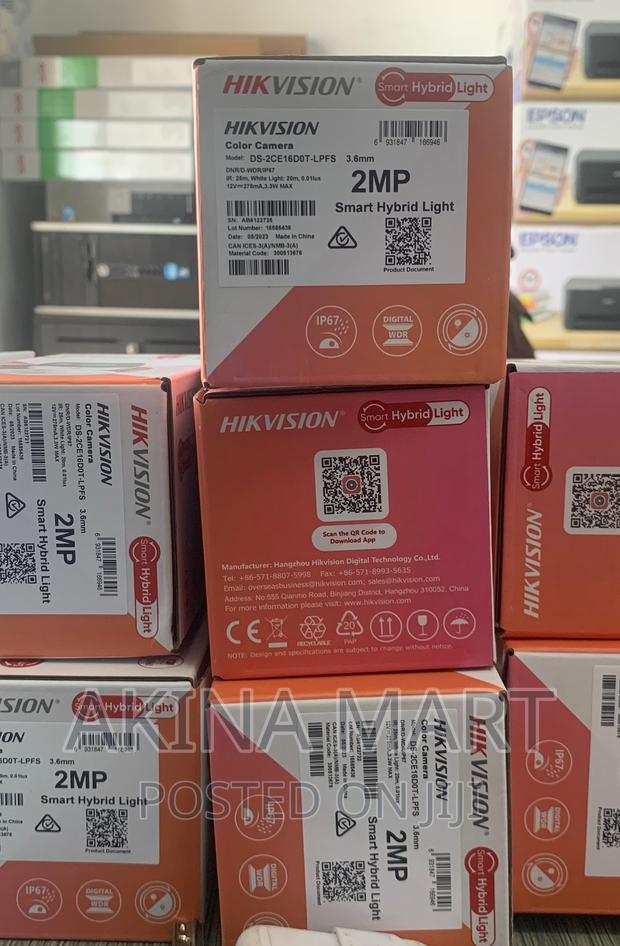 Hikvision 2mp Smart Hybrid Light ,Ds-2ce16dot-LPFS · Photo 1