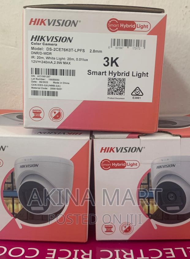 Hikvision Hybrid Smart Light Camera 5mp Analog · Photo 1
