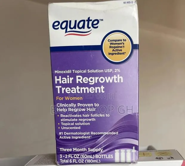Equate Minoxidil for Women-Hairloss Edges Treatment · Photo 1