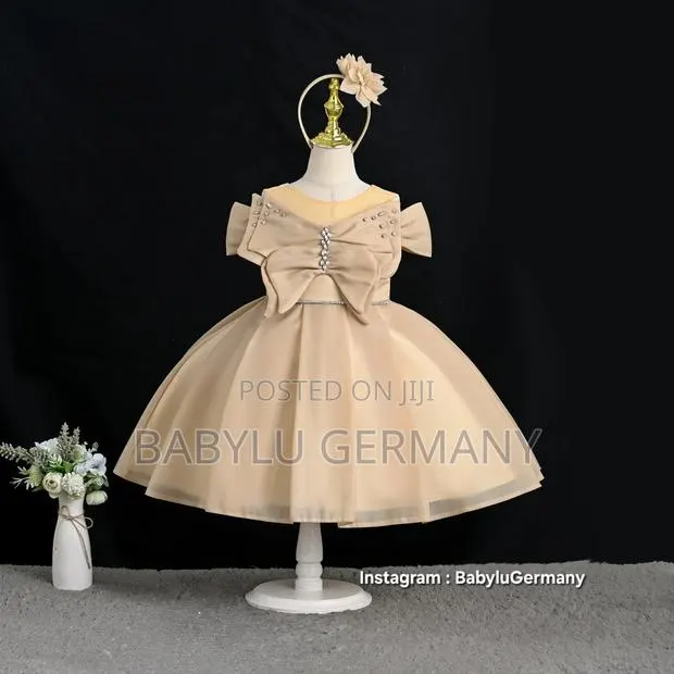Premium Trending Gold Colored Dress · Photo 1
