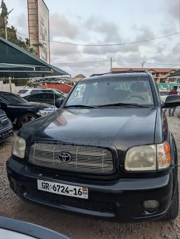 Toyota Sequoia Limited 4dr SUV 4WD (4.7L 8cyl 4A) 2002 Black