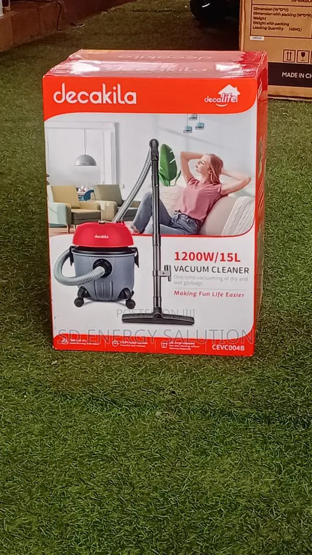 Decakila Heavy-Duty Vacuum Cleaner – Powerful Suction · Photo 1