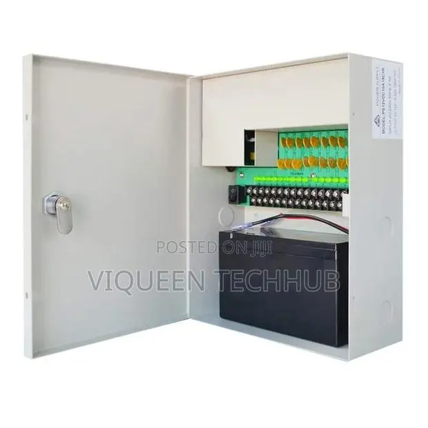CCTV Power Supply 12v30a + Battery · Photo 1