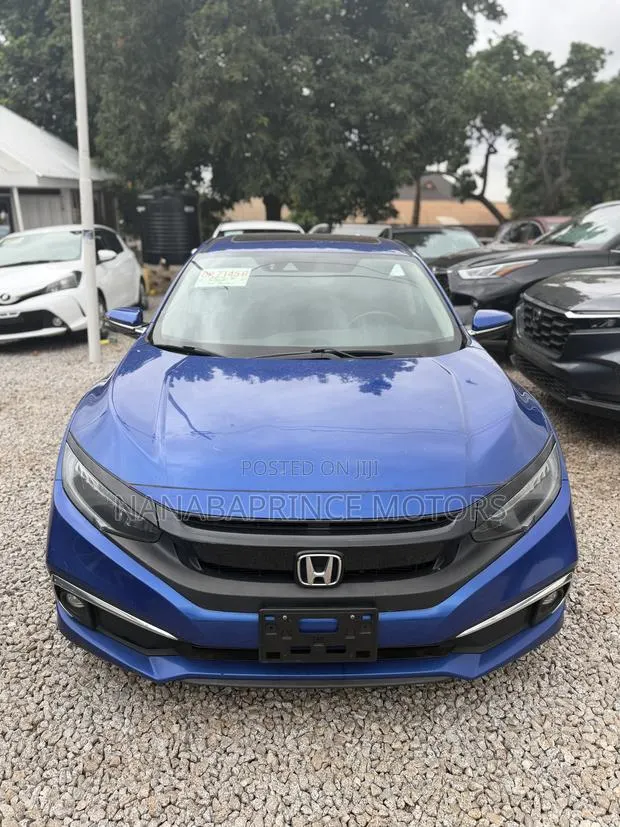 Honda Civic Touring Sedan 2020 Blue · Photo 1
