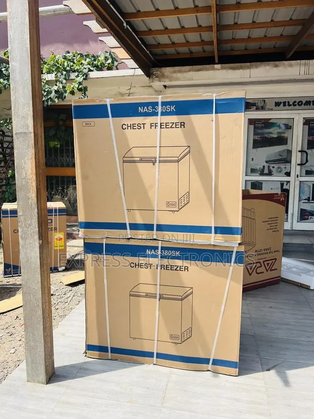Newly Sealed in Box Chest Freezer Single Door Nas-300 25 · Photo 1