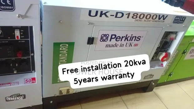 Durable Perkins 20kva Generator – Trusted Power Backup for Home 20kva · Photo 1