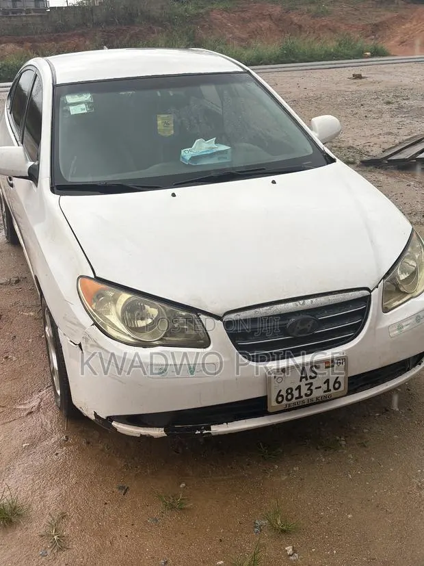 Hyundai Elantra 2010 White · Photo 1