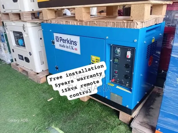 Perkins 15kva Diesel Generator – Remote Start, Low Noise · Photo 1