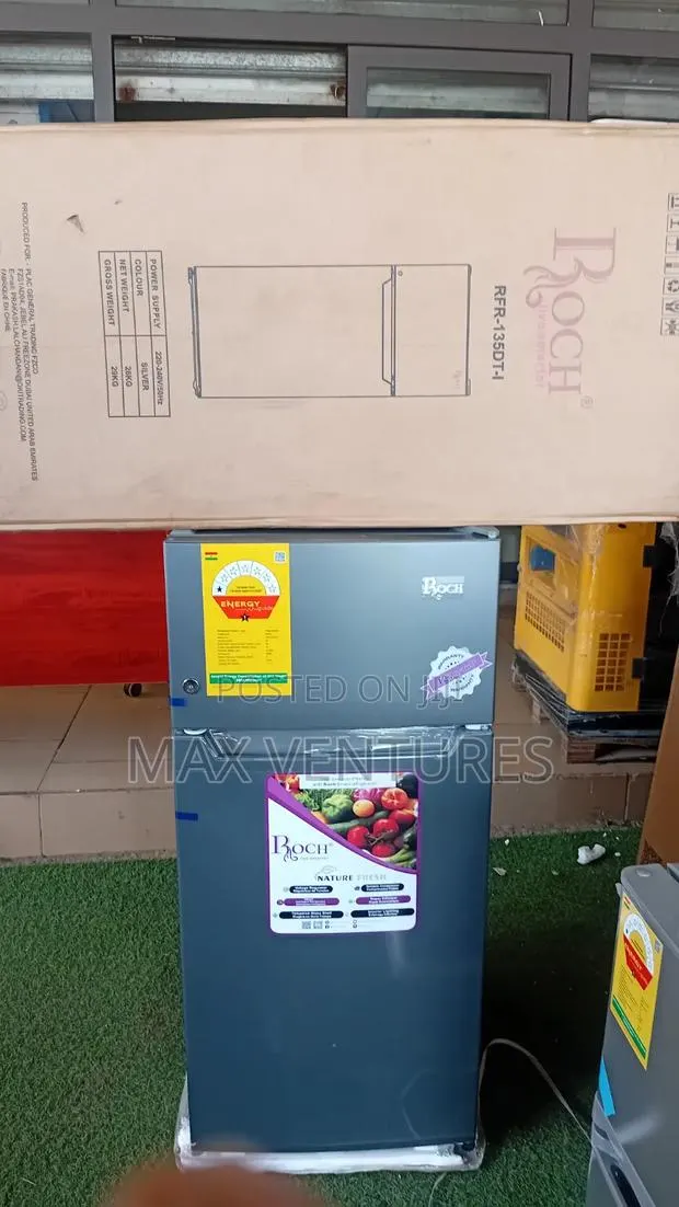 Roch 112l Double Door Fridge – Compact Energy Saving · Photo 1