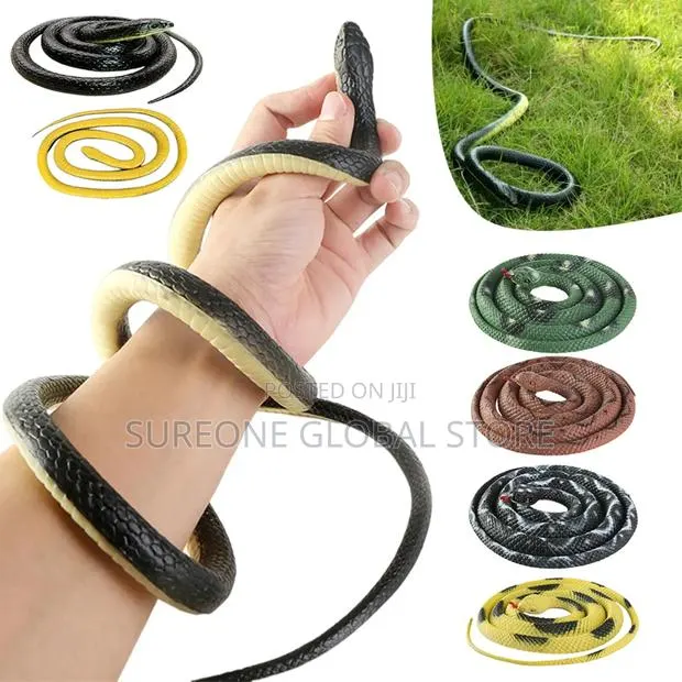 Toy Garden Rubber Snakes Scary Present · Photo 1