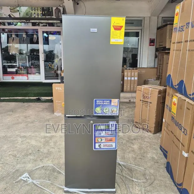 Equal Divided Nasco Bottom Freezer 258L With Lock and Key for Sale · Photo 1