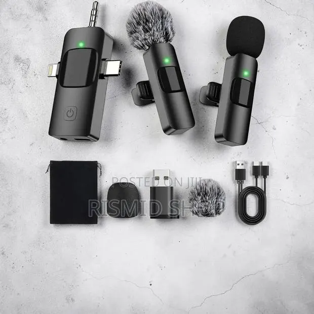 3 in 1 Wireless Lavalier Microphone(4310) · Photo 1