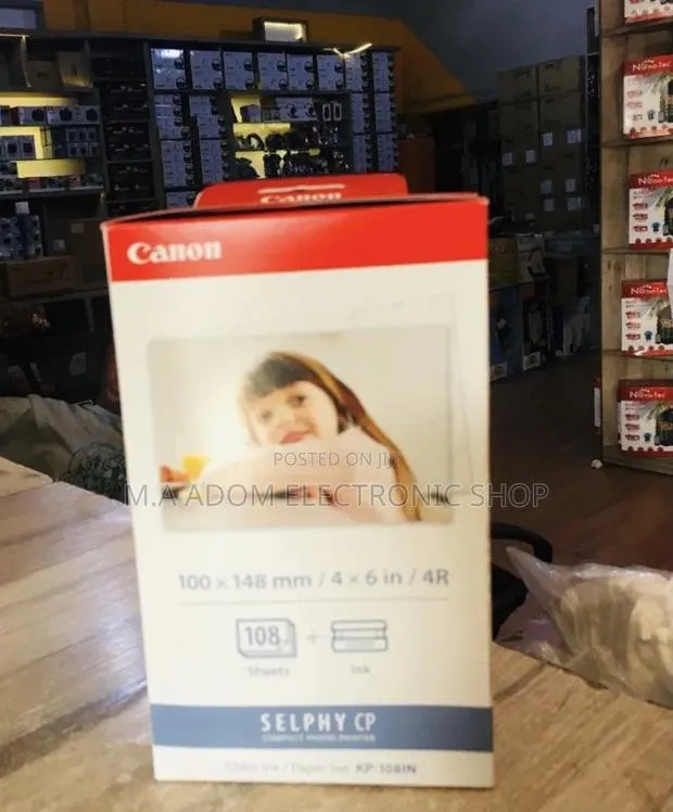 Shop Quality Canon RP-108 Colour Ink +100 X 148 Mm Paper Set · Photo 1