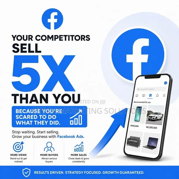 Sell 5x More With Facebook Ads · Photo 1
