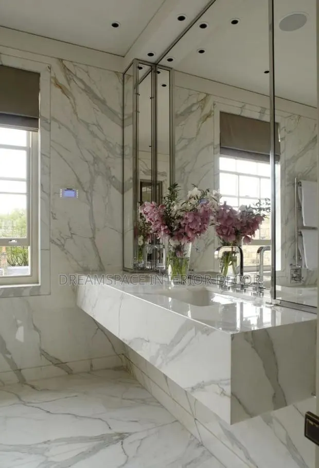 Luxurious Modernized Bathroom Transformation · Photo 1