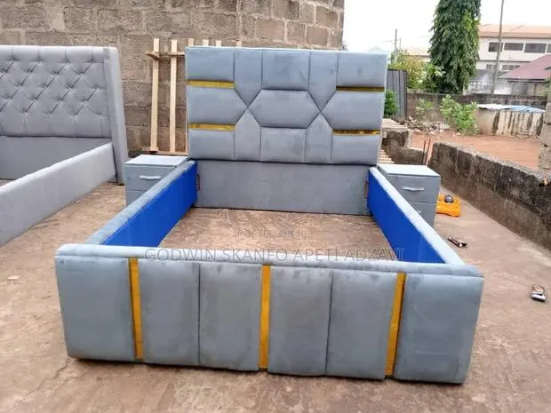 Double Bed Frame and Side Drawer Available · Photo 1