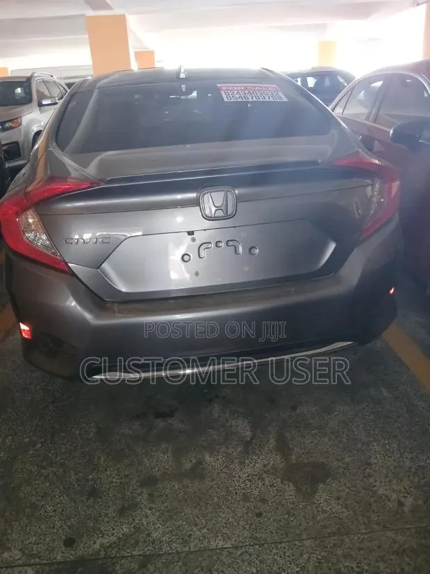Honda Civic 2021 Gray · Photo 1