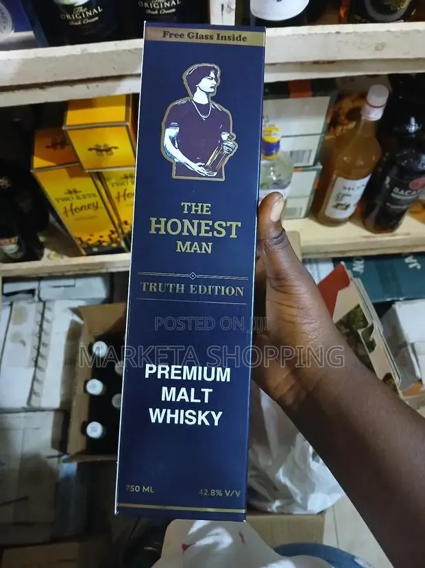 The Honest Man Whiskey 750ml · Photo 1