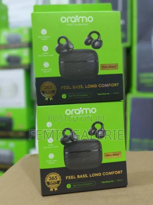 Oraimo OpenSnap Air Open-Ear True Wireless Earbuds · Photo 1