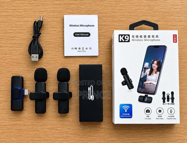 iPhone and Type C Wireless Microphone (Plug and Play ) · Photo 1
