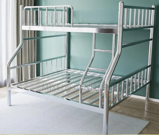 Bunk Bed Metallic (Double Down Single Up ) · Photo 1