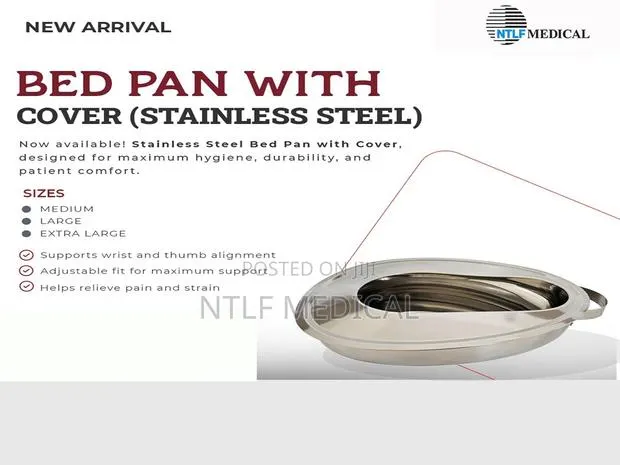 Bed Pan With Cover · Photo 1