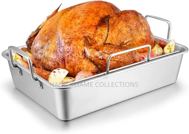 Oneida Nonstick Pro-Series Extra Large Aluminum Roaster With Rack · Photo 1