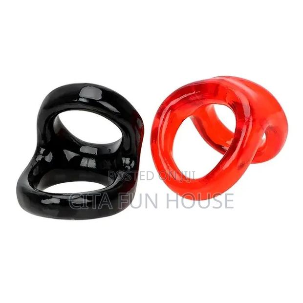 Penis Cockring With Double Support · Photo 1