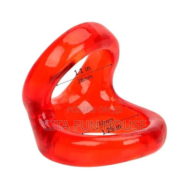 Penis Cockring With Double Support · Photo 2