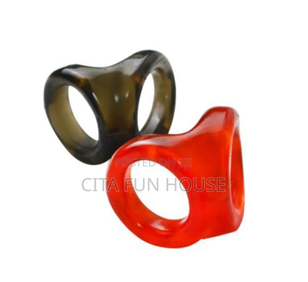 Penis Cockring With Double Support · Photo 3