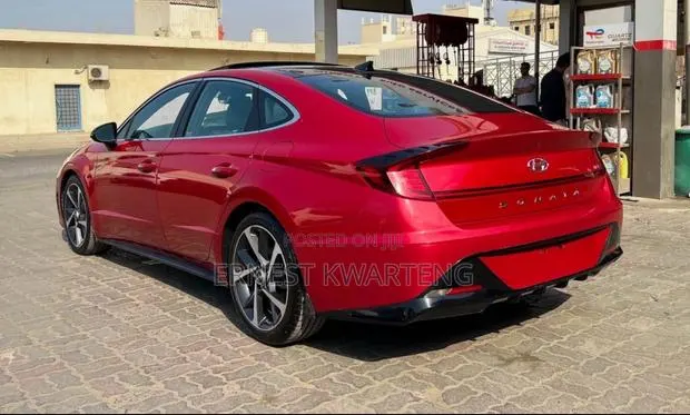 Hyundai Sonata N Line 2024 Burgundy · Photo 1