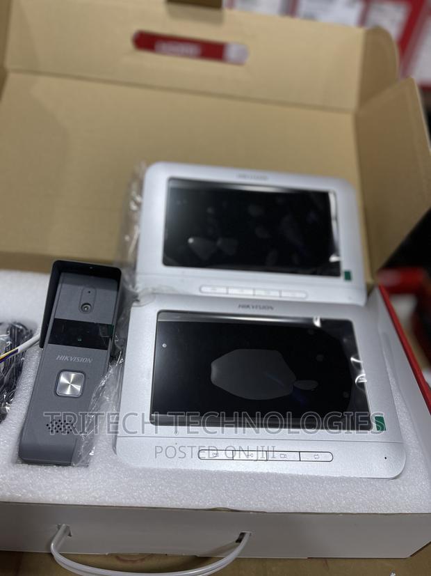 Hikvision Video Door Phone 7inch (Analog) With 2 Screen · Photo 2