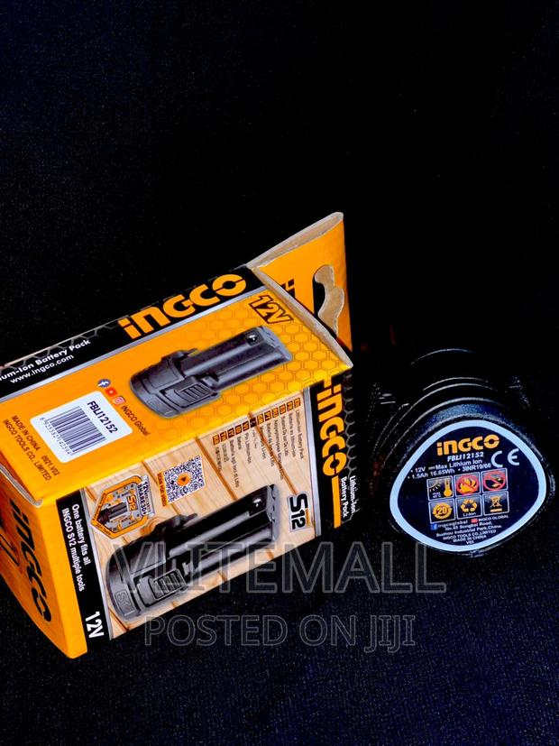Ingco 12V 1.5 Ah Lithium-Ion Battery - FBLI12152 · Photo 2