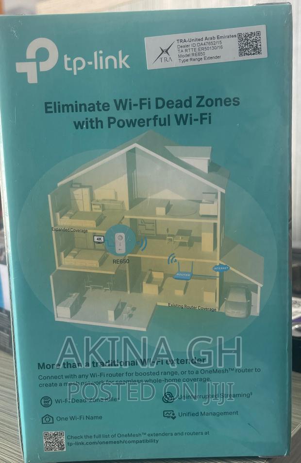 Tp-Link Re650 Mesh Wifi Extender Re650 Range Extender · Photo 3