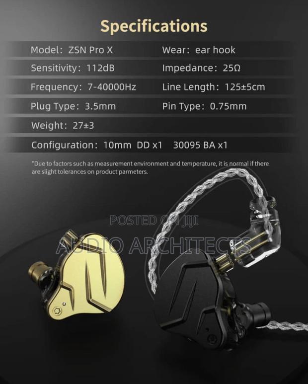 Kz ZSN Pro X in Ear Monitor (Original) · Photo 2