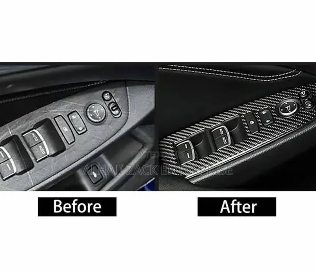 Honda Accord 2018-2022 Armrest Carbon Cover · Photo 1