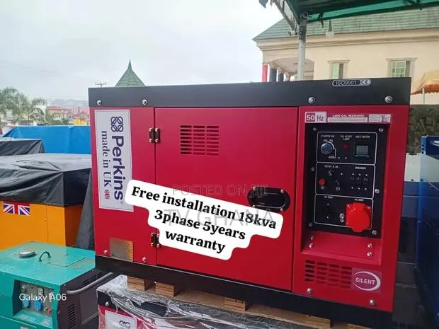 Perkins 18kVA 1500RPM 3-Phase Diesel Generator for Sale
18kva · Photo 1