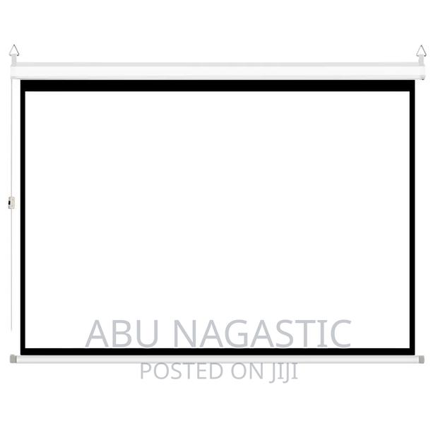 Electric Projector Screen 180x180 · Photo 1