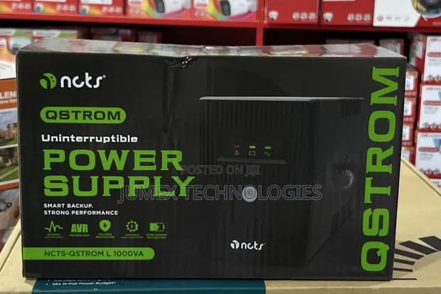 1000va Ups 600w NCTS Uninterrupted Power Supply Smart Backup Qstrom · Photo 1