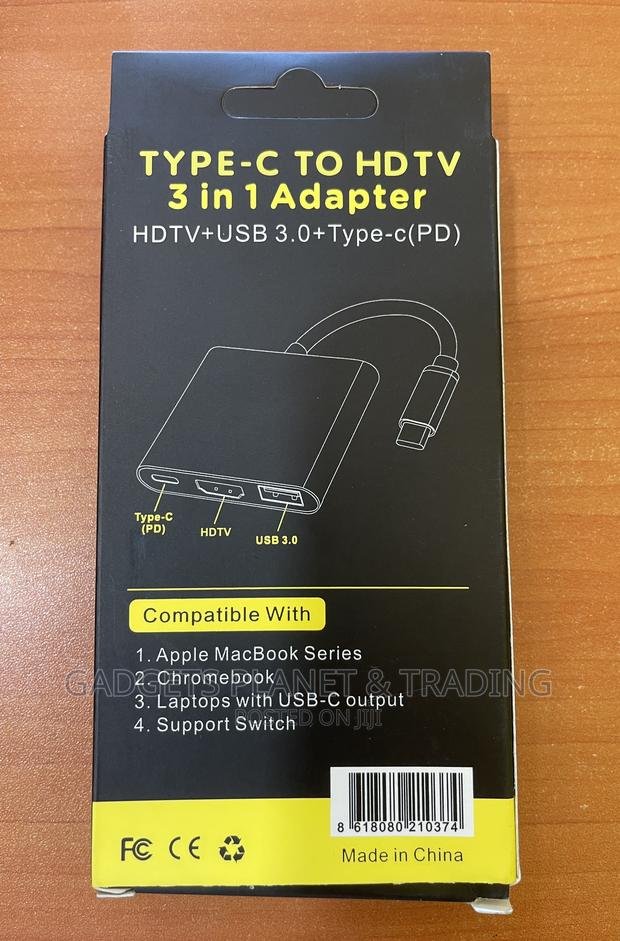 Type C to HDMI + USB-C (PD) + USB 3.0 Adapter · Photo 3