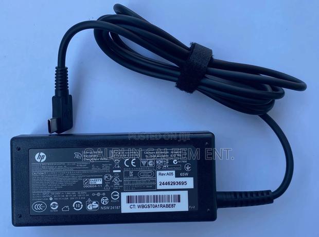 Original HP Type-C 65W Laptop Charger / Adapter · Photo 1