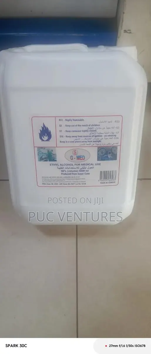 Ethanol 96% 5L · Photo 1