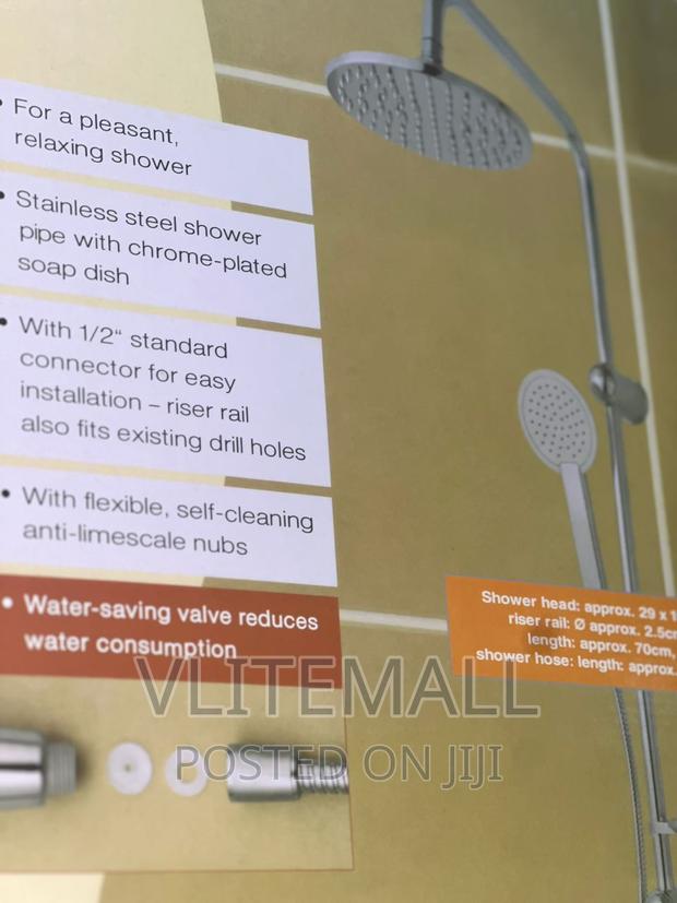 Unique Shower Pipe Set With 5 Spray Pattern · Photo 3