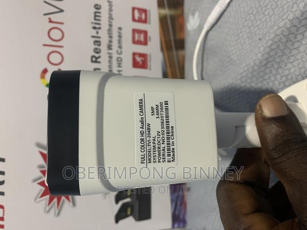 CCTV 5mp Full Colored Audio Analog 4 Channel KIT Camera · Photo 1