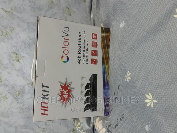 CCTV 5mp Full Colored Audio Analog 4 Channel KIT Camera · Photo 2