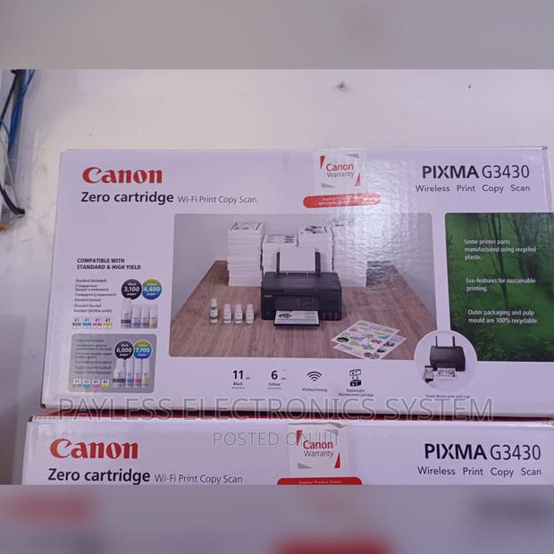 Canon Pixma Intank 3430 Copy, Scan, Print Wireless Printer · Photo 2