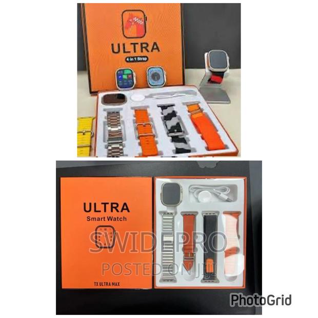 Ultra 8 Smart Watch + 4 Straps · Photo 1