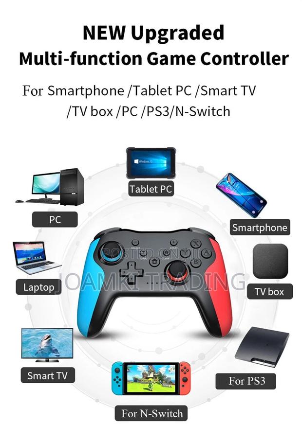Wireless Controller Bluetooth Gamepad Nintendo, Ps3, Pc Etc · Photo 1