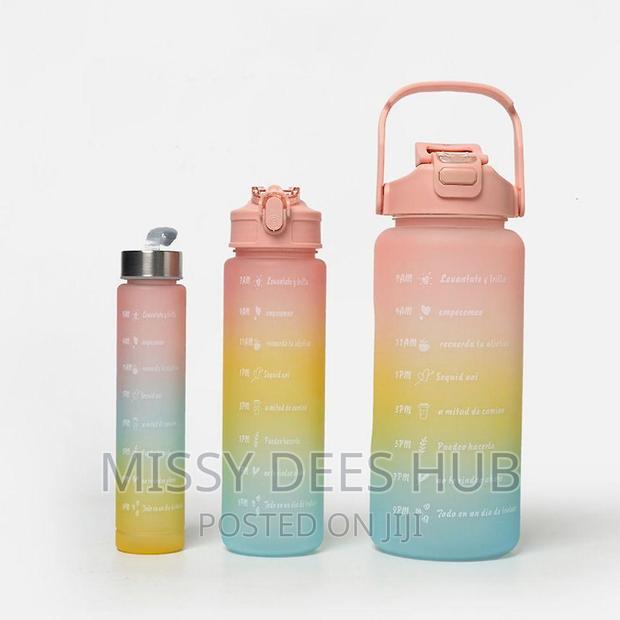 3pcs Bottles With Motivational Time Marker · Photo 8
